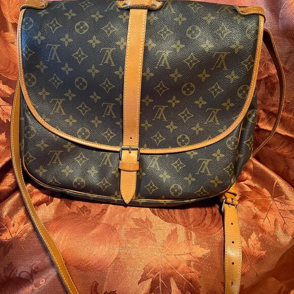 💼 Louis Vuitton Saumur 35 – Authentic Vintage 1995 - Picture 9 of 16